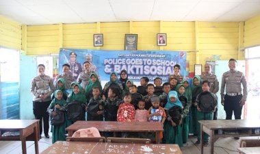 OPS-Zebra-Semeru-2024,-Polisi-di-Sidoarjo-Berikan-Sosialisasi-dan-Baksos-ke-SD-Terpencil
